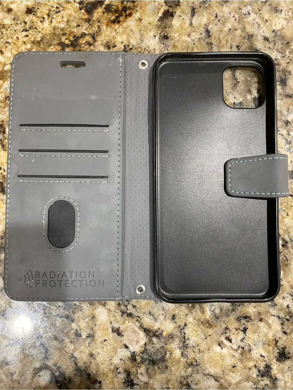 Defender shield wallet phone case 11 pro